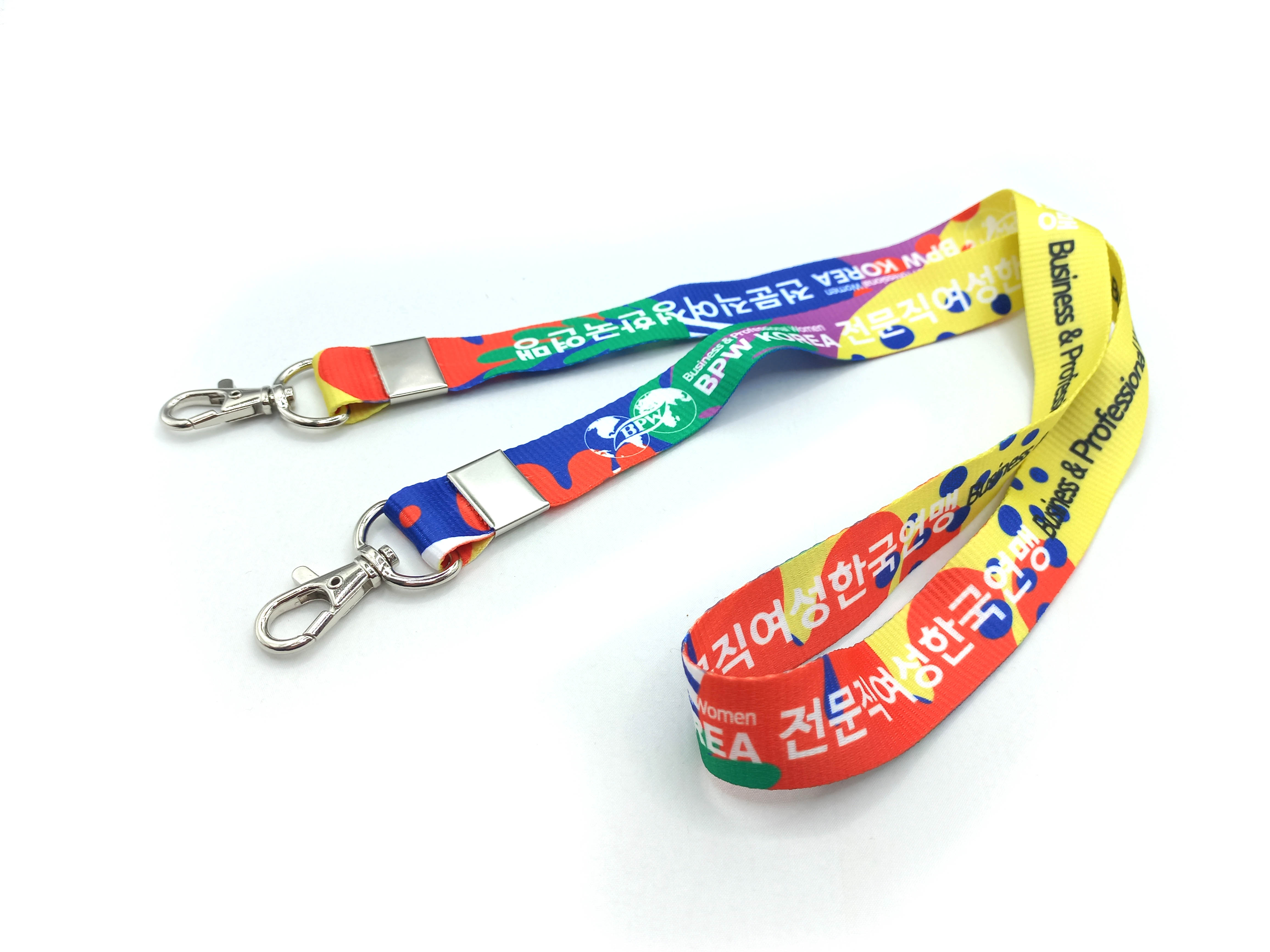 20mm 풀컬러인쇄 명찰목걸이 묶음 판매